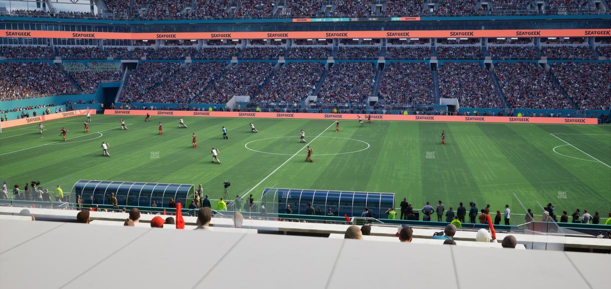 Hard Rock Stadium - Section 245 Seat View