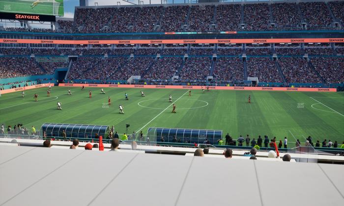 Hard Rock Stadium - Section 245 Seat View