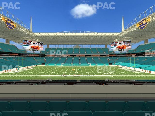 Hard Rock Stadium - Section 246 Seat View
