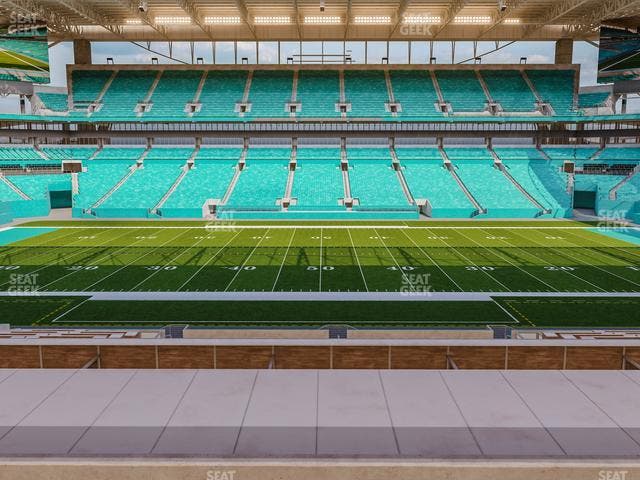 Hard Rock Stadium - Section 246 Seat View