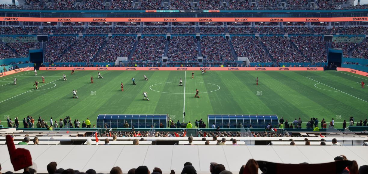 Hard Rock Stadium - Section 246 Seat View