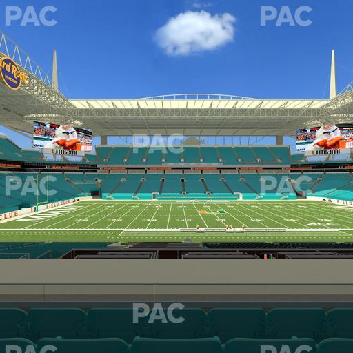 Hard Rock Stadium - Section 247 Seat View