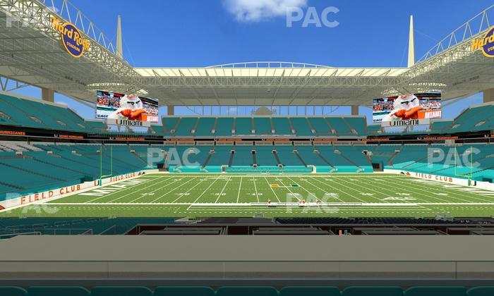 Hard Rock Stadium - Section 247 Seat View