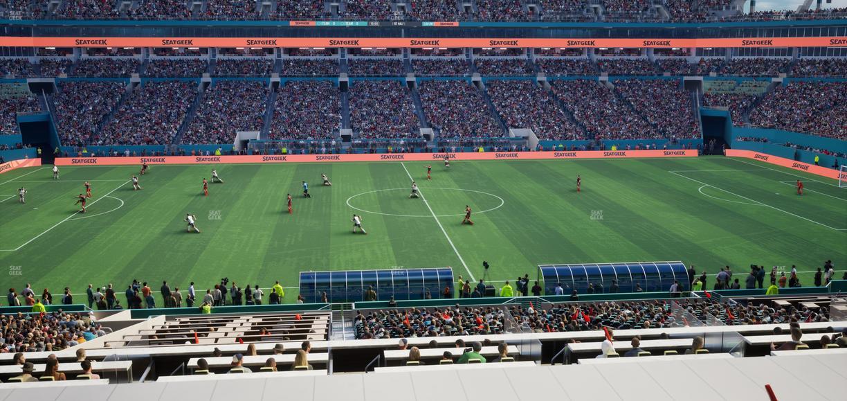 Hard Rock Stadium - Section 247 Seat View
