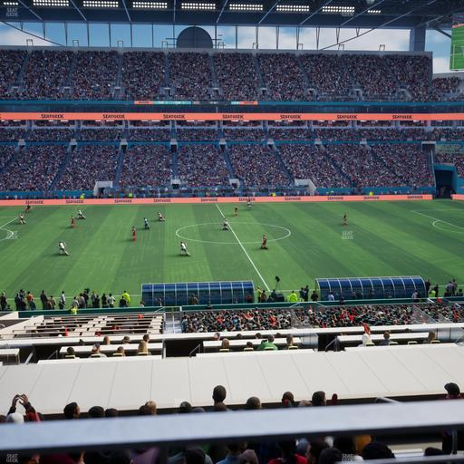 Hard Rock Stadium - Section 247 Seat View