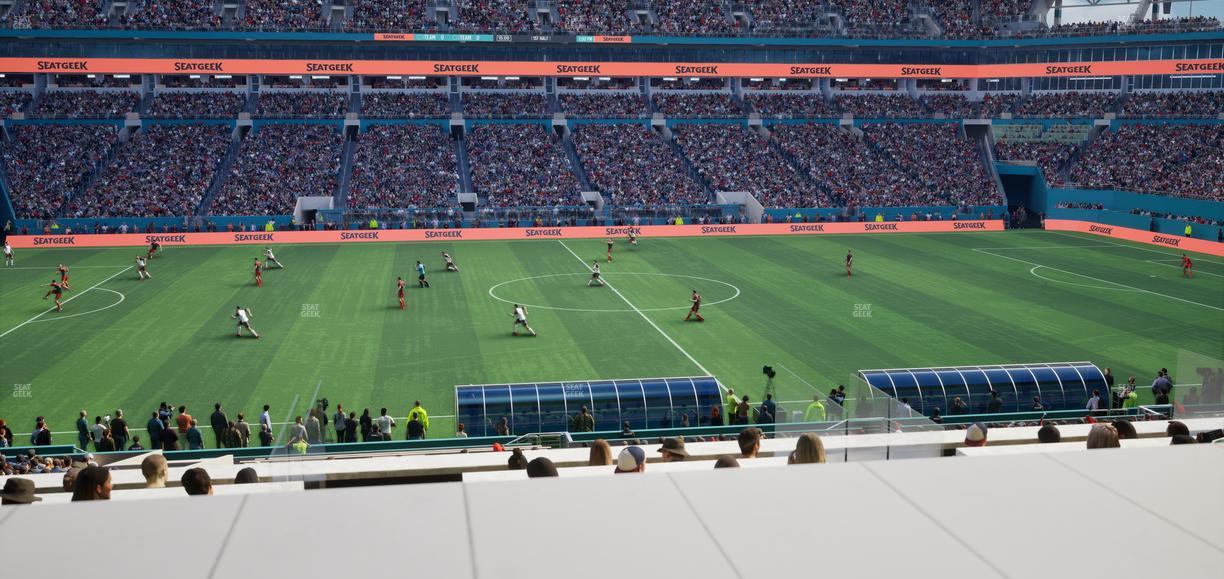 Hard Rock Stadium - Section 247 Seat View
