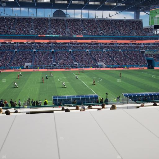 Hard Rock Stadium - Section 247 Seat View