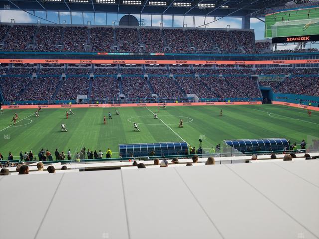 Hard Rock Stadium - Section 247 Seat View