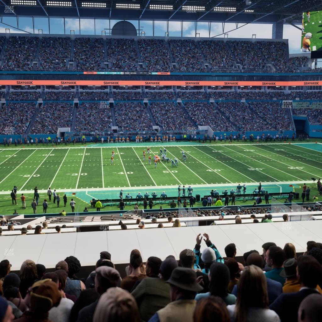 Hard Rock Stadium - Section 247 Seat View