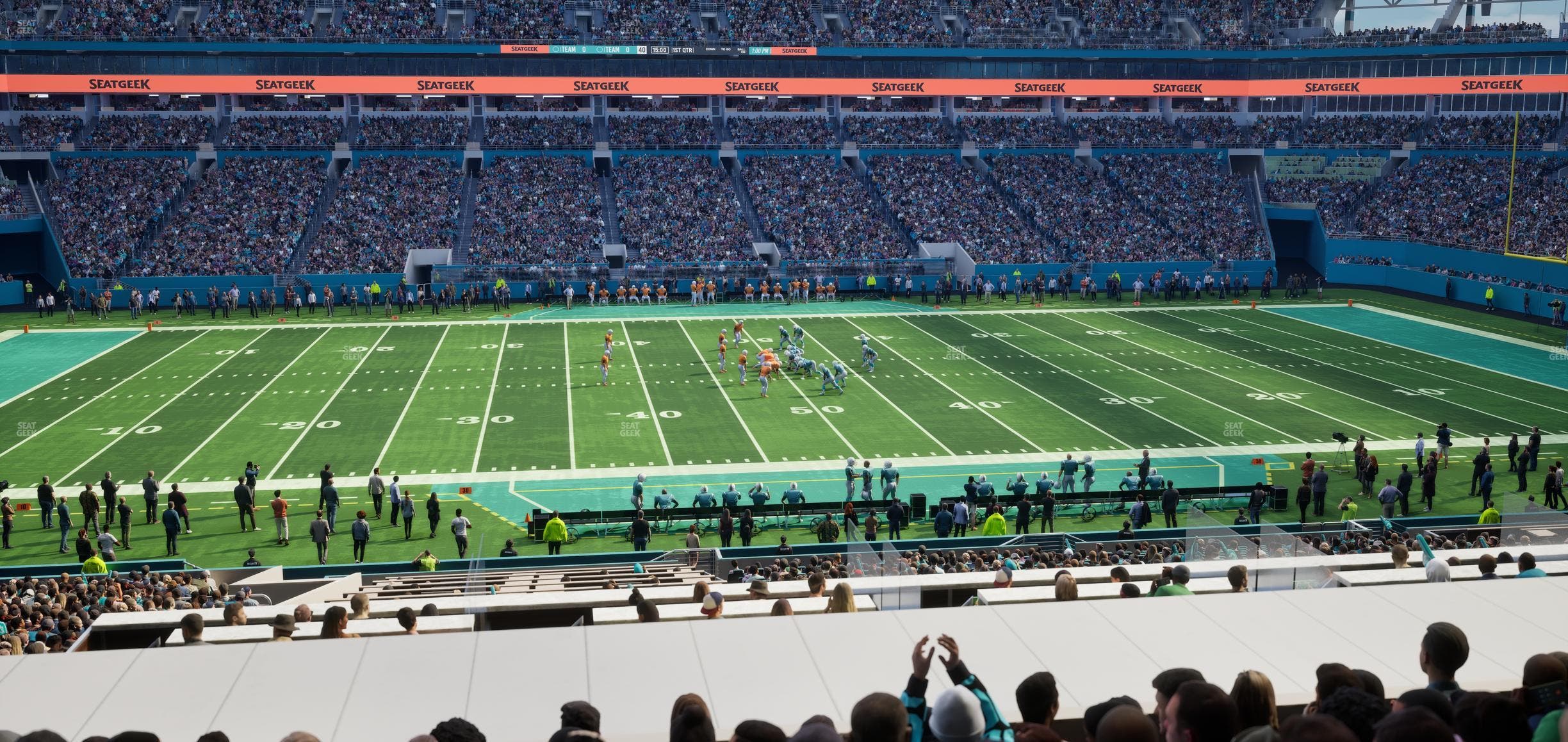 Hard Rock Stadium - Section 247 Seat View