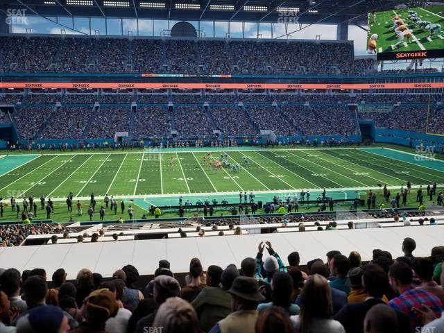 Hard Rock Stadium - Section 247 Seat View