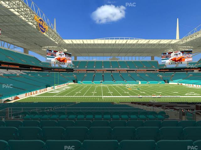 Hard Rock Stadium - Section 248 Seat View