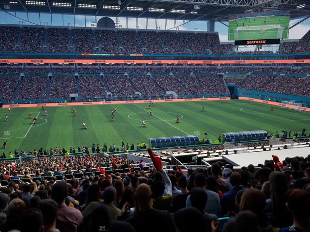 Hard Rock Stadium - Section 248 Seat View Hard Rock Stadium - Section 248 Seat View