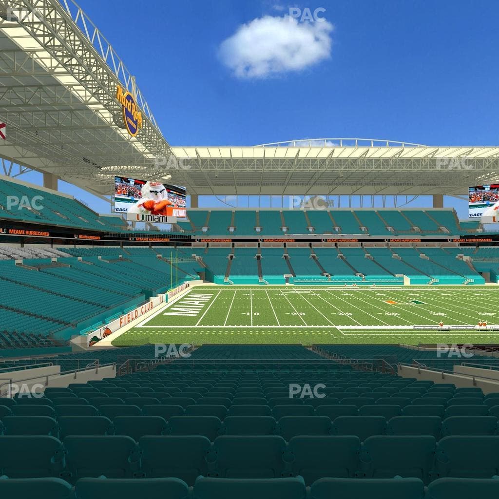 Hard Rock Stadium - Section 249 Seat View