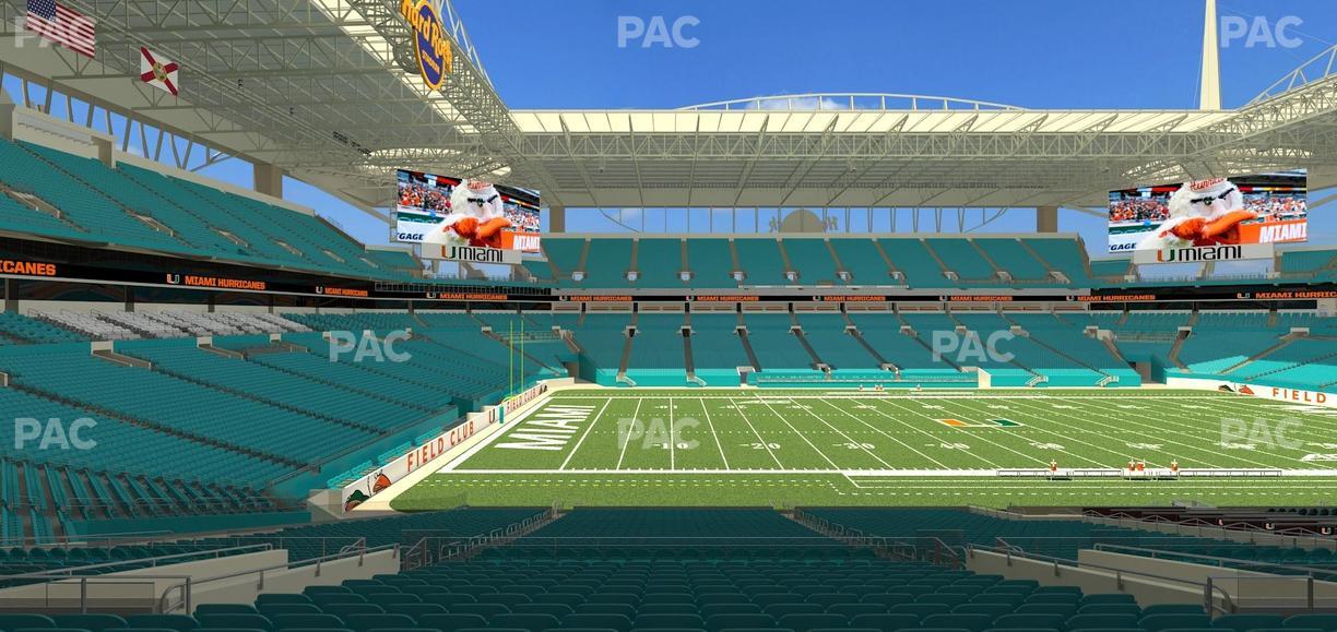 Hard Rock Stadium - Section 249 Seat View