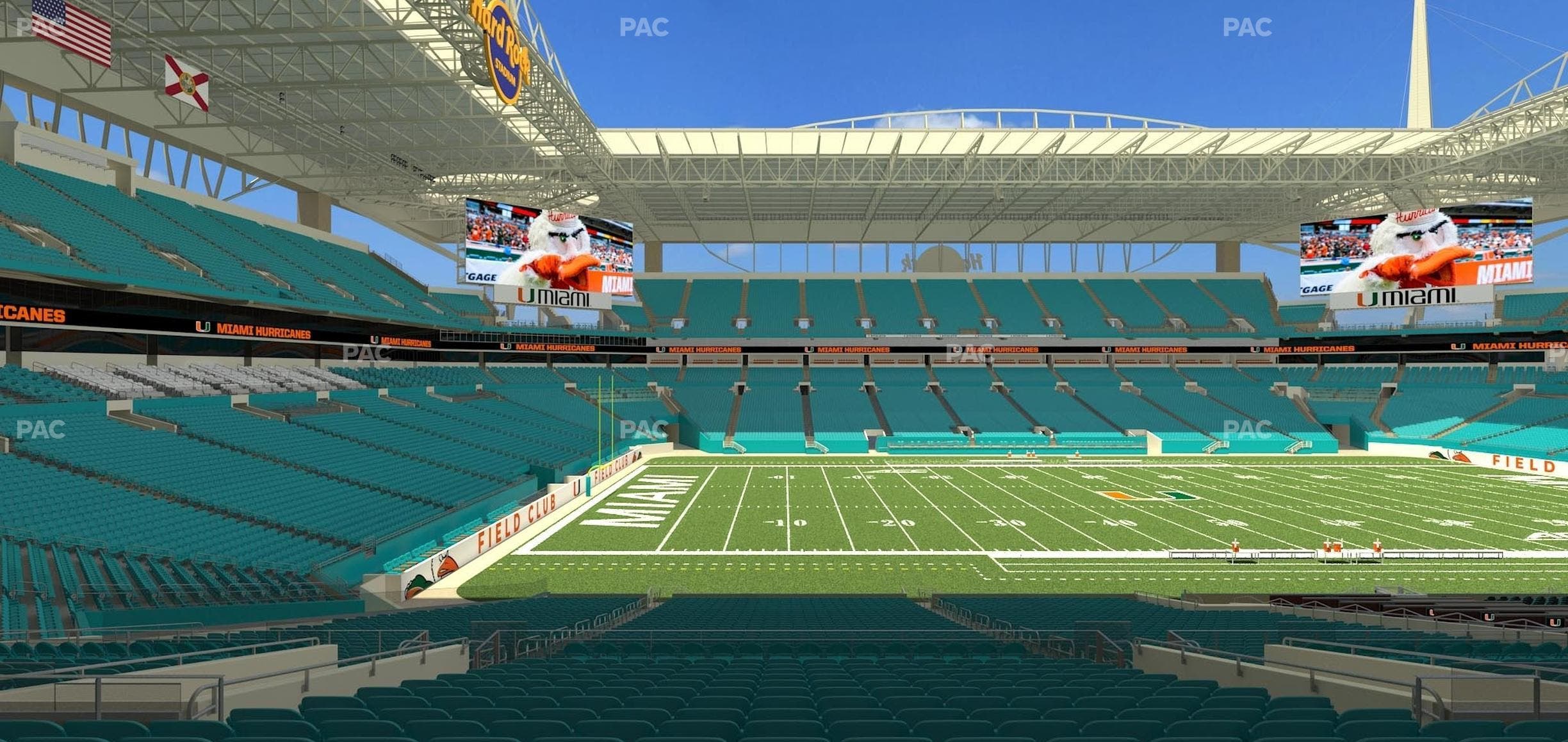 Hard Rock Stadium - Section 249 Seat View
