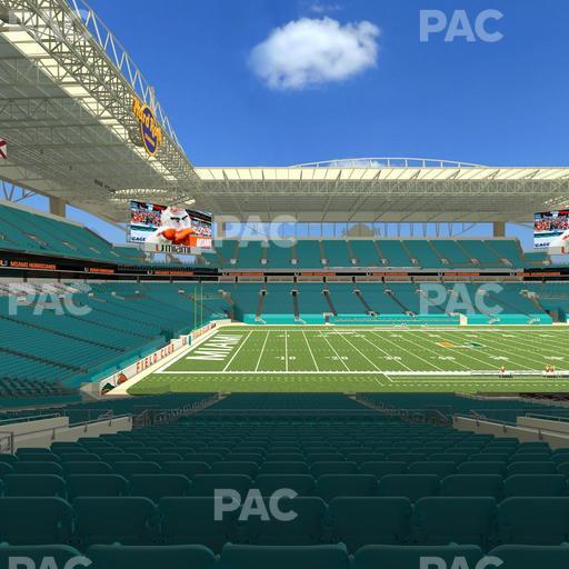 Hard Rock Stadium - Section 249 Seat View