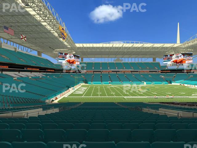 Hard Rock Stadium - Section 249 Seat View Hard Rock Stadium - Section 249 Seat View