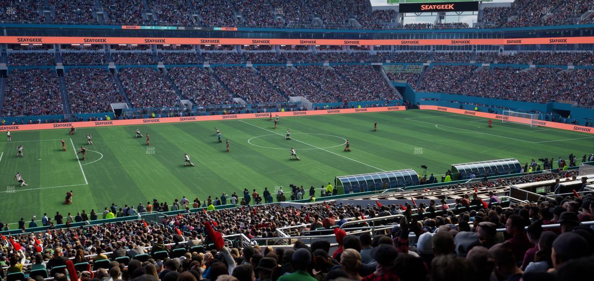 Hard Rock Stadium - Section 249 Seat View