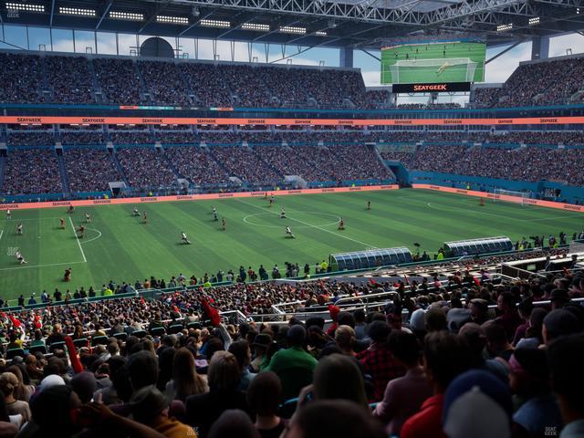 Hard Rock Stadium - Section 249 Seat View Hard Rock Stadium - Section 249 Seat View