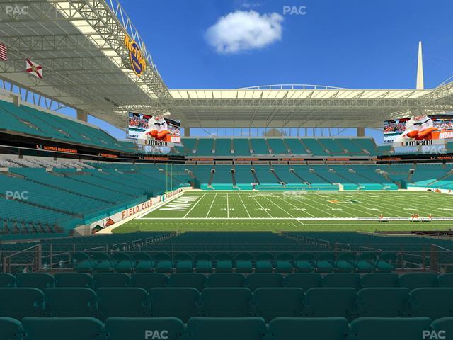 Hard Rock Stadium - Section 249 Seat View