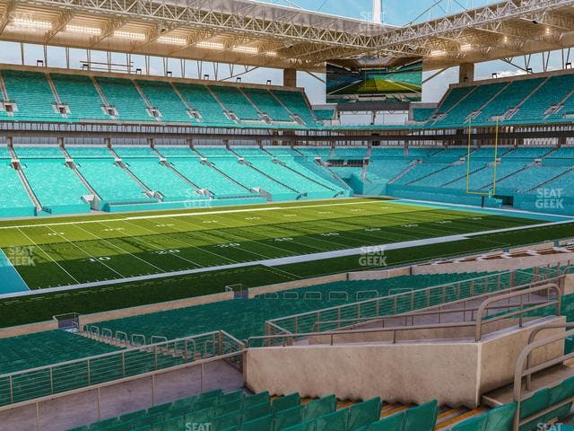 Hard Rock Stadium - Section 250 Seat View