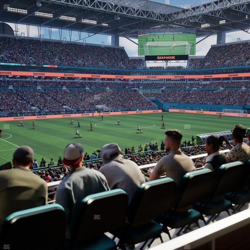 Hard Rock Stadium - Section 250 Seat View