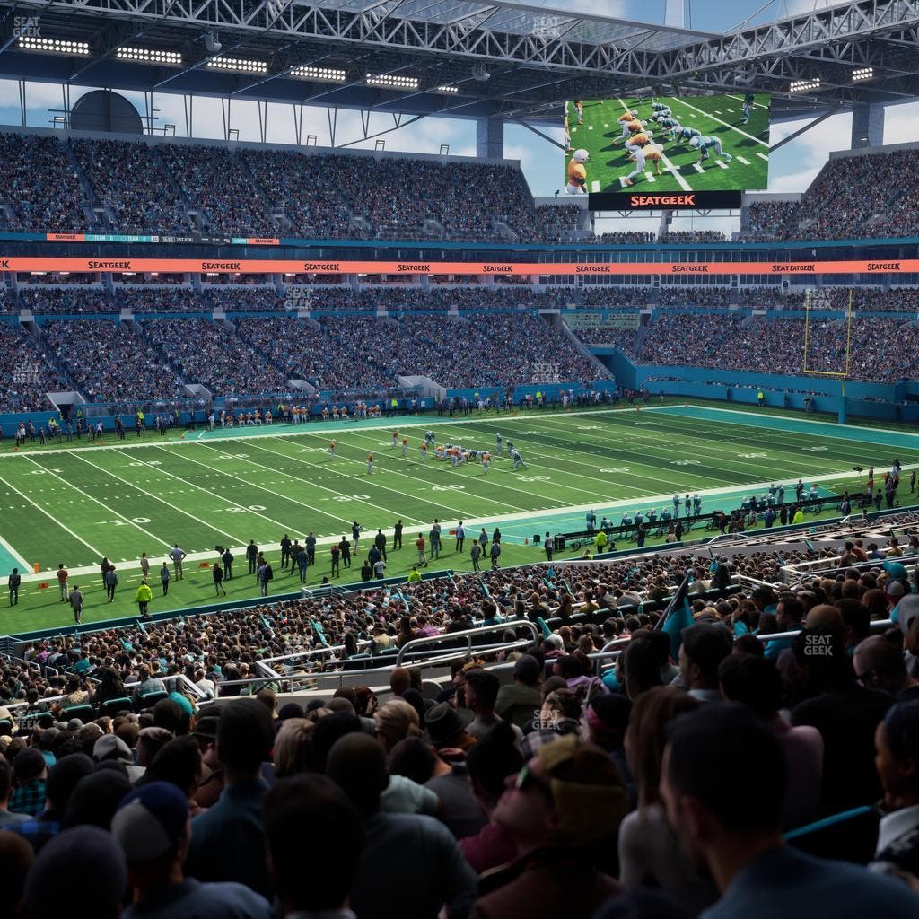 Hard Rock Stadium - Section 250 Seat View