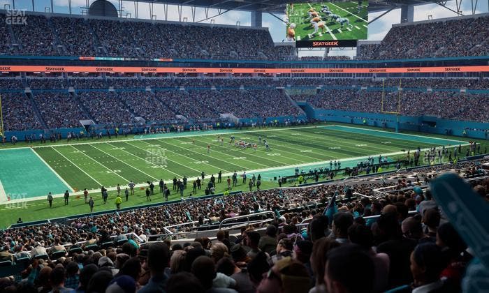 Hard Rock Stadium - Section 250 Seat View