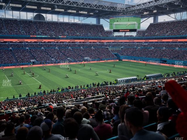 Hard Rock Stadium - Section 250 Seat View