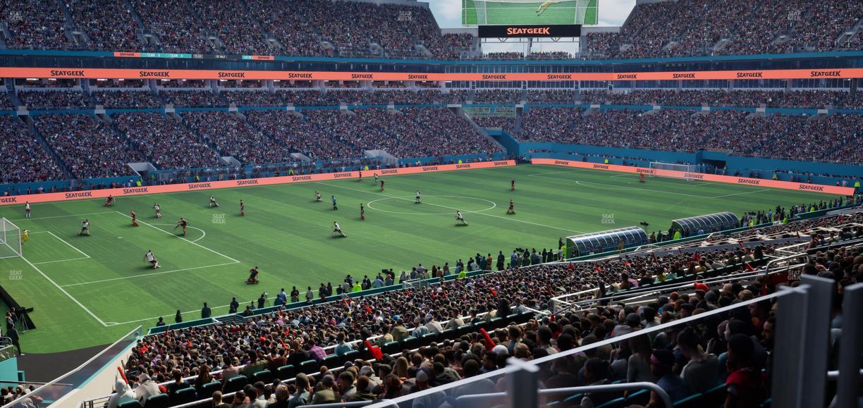 Hard Rock Stadium - Section 251 Seat View