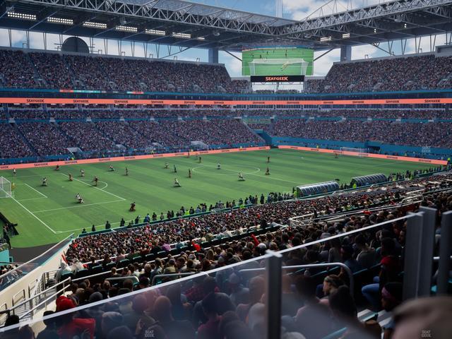 Hard Rock Stadium - Section 251 Seat View Hard Rock Stadium - Section 251 Seat View