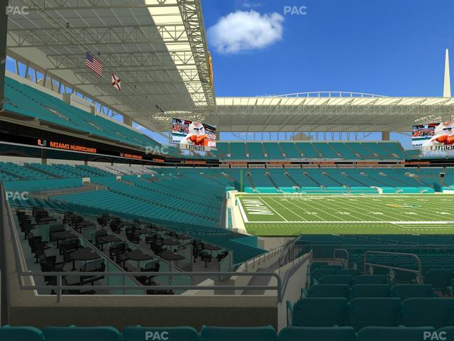 Hard Rock Stadium - Section 251 Seat View