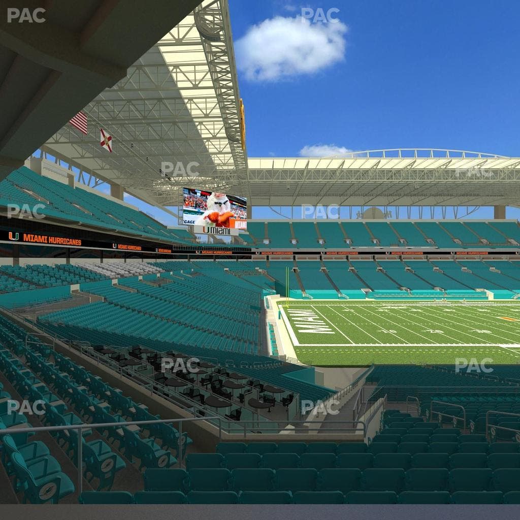 Hard Rock Stadium - Section 251 Seat View
