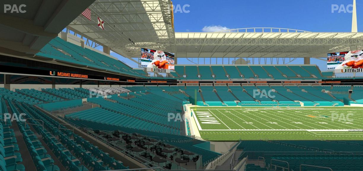 Hard Rock Stadium - Section 251 Seat View