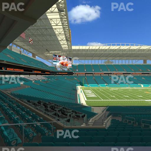 Hard Rock Stadium - Section 251 Seat View