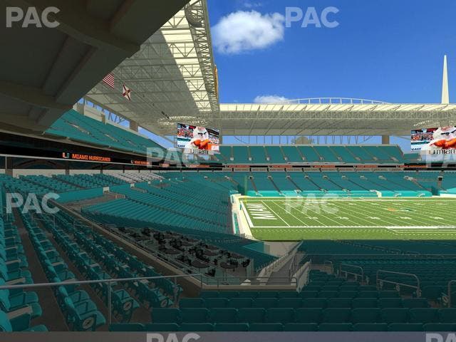 Hard Rock Stadium - Section 251 Seat View