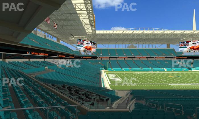 Hard Rock Stadium - Section 251 Seat View