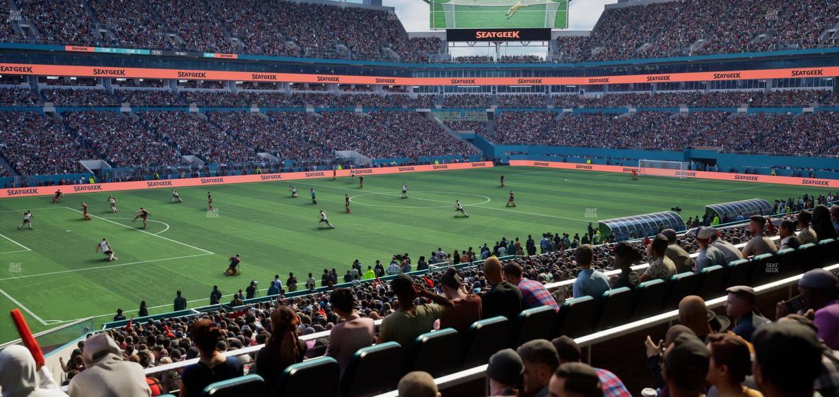 Hard Rock Stadium - Section 251 Seat View