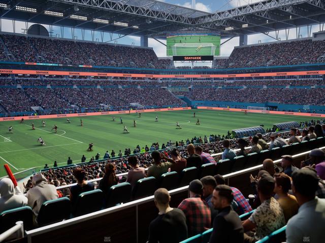 Hard Rock Stadium - Section 251 Seat View