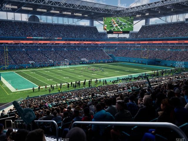 Hard Rock Stadium - Section 251 Seat View
