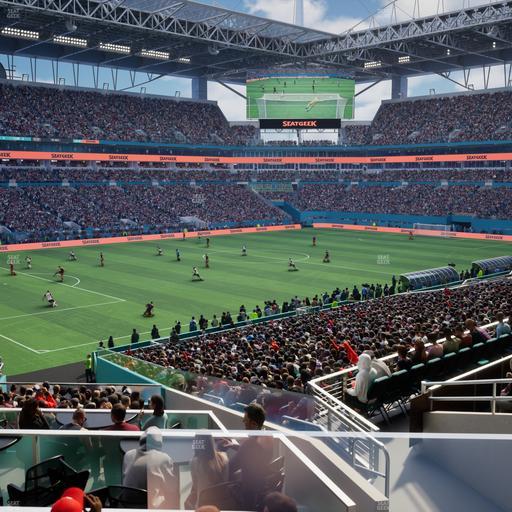 Hard Rock Stadium - Section 252 Seat View