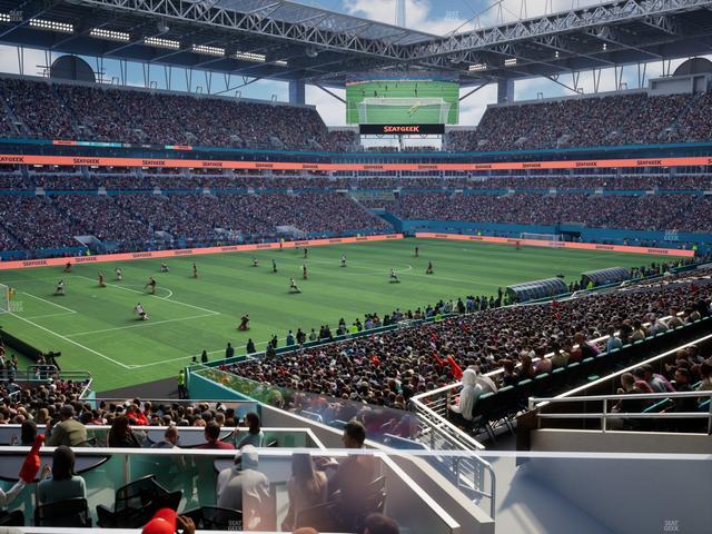 Hard Rock Stadium - Section 252 Seat View