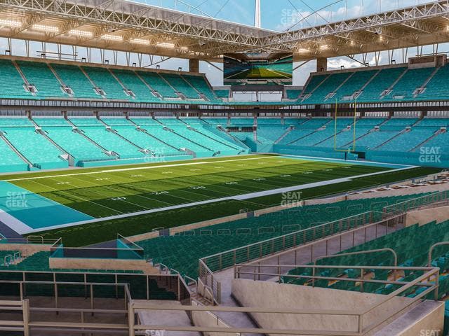 Hard Rock Stadium - Section 252 Seat View