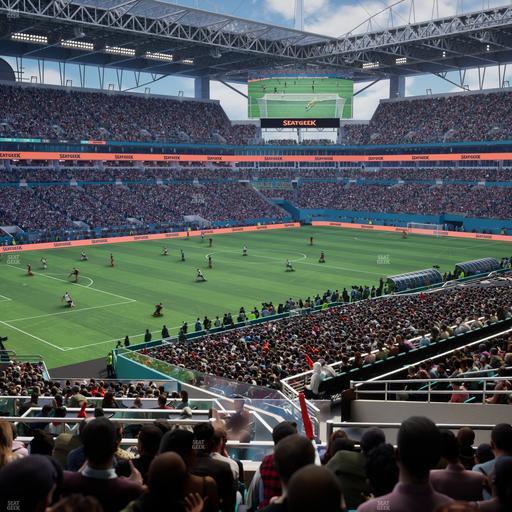 Hard Rock Stadium - Section 252 Seat View