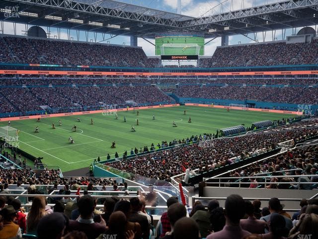 Hard Rock Stadium - Section 252 Seat View