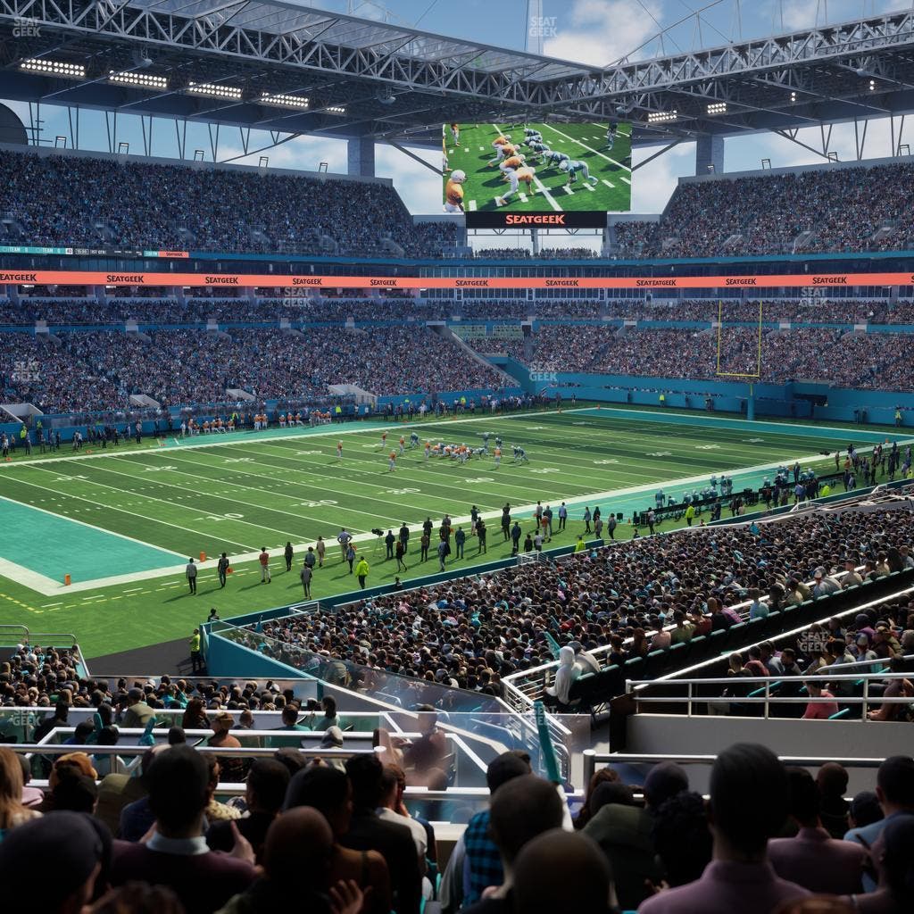 Hard Rock Stadium - Section 252 Seat View