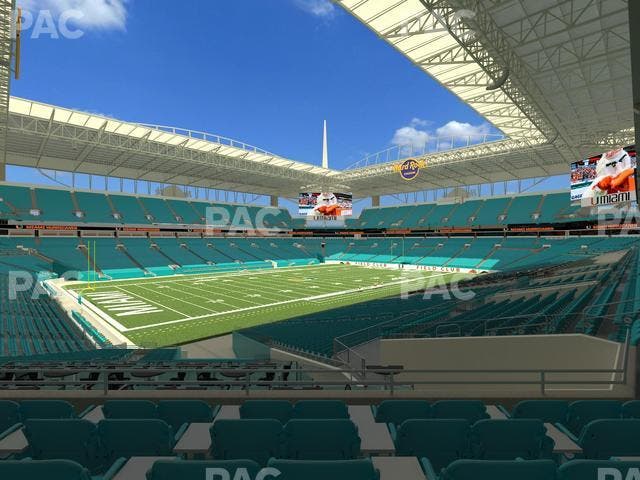 Hard Rock Stadium - Section 252 Seat View