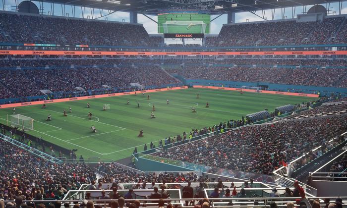 Hard Rock Stadium - Section 253 Corner Club Seat View