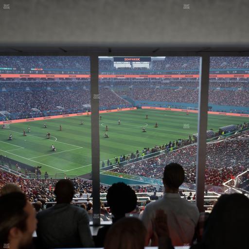 Hard Rock Stadium - Section 253 Corner Club Seat View